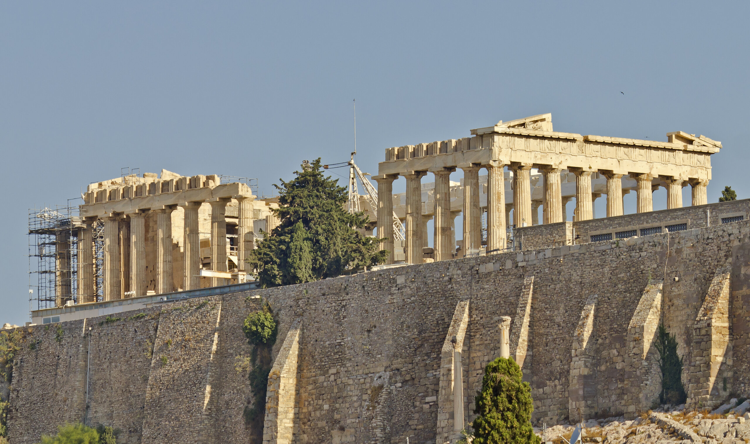 Il Partenone sull'Acropoli di Atene