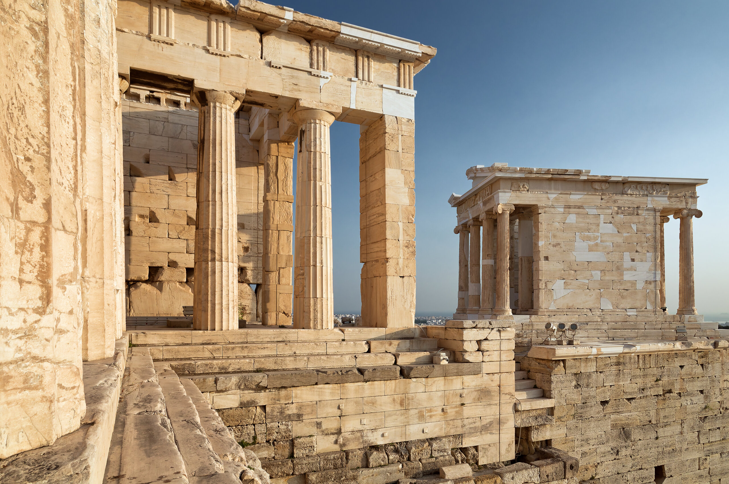 I Propilei, ingresso monumentale dell'Acropoli di Atene